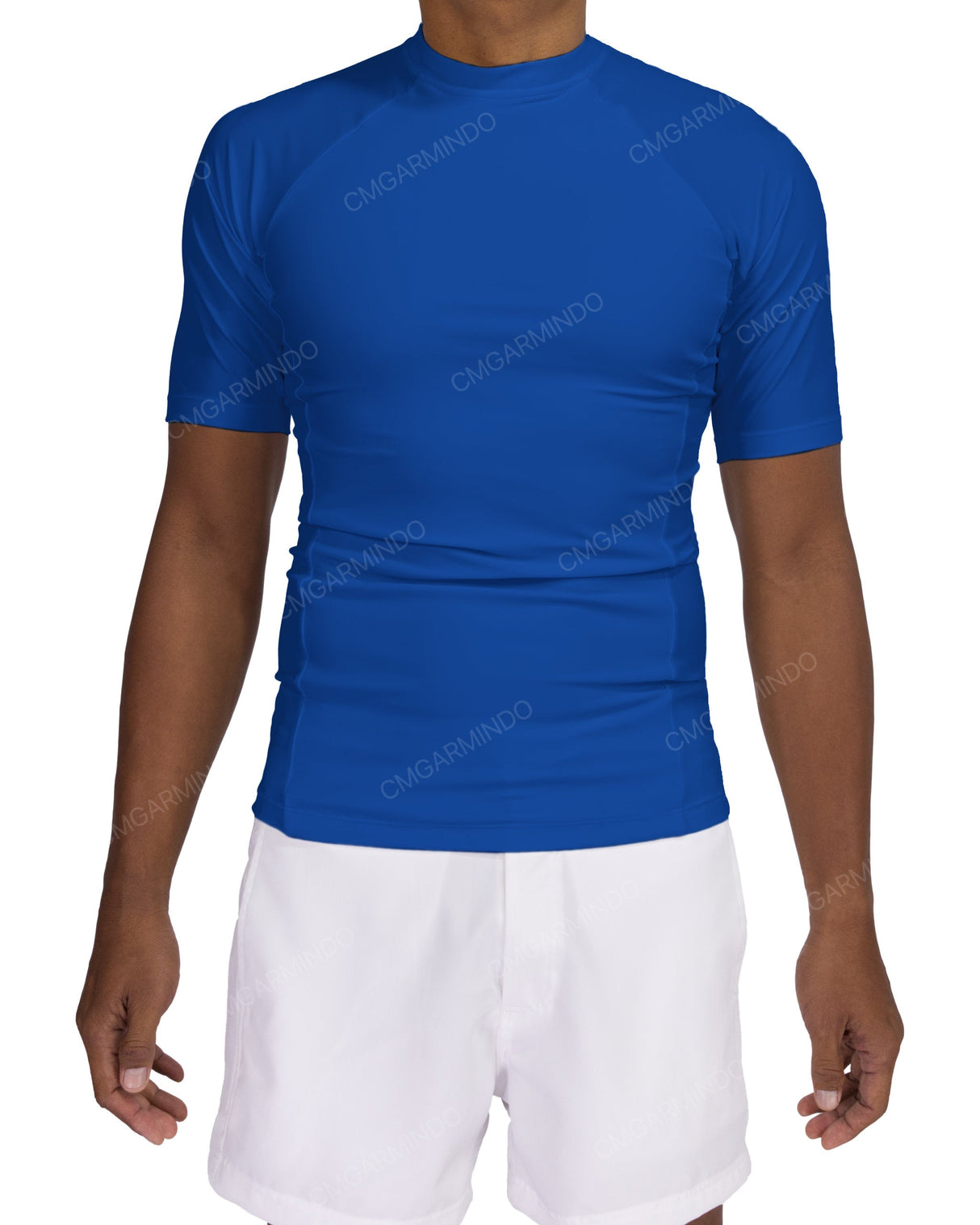 Short Sleeve Raglan Panel Rashguard Top