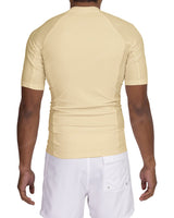 Short Sleeve Raglan Panel Rashguard Top
