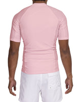 Short Sleeve Raglan Panel Rashguard Top