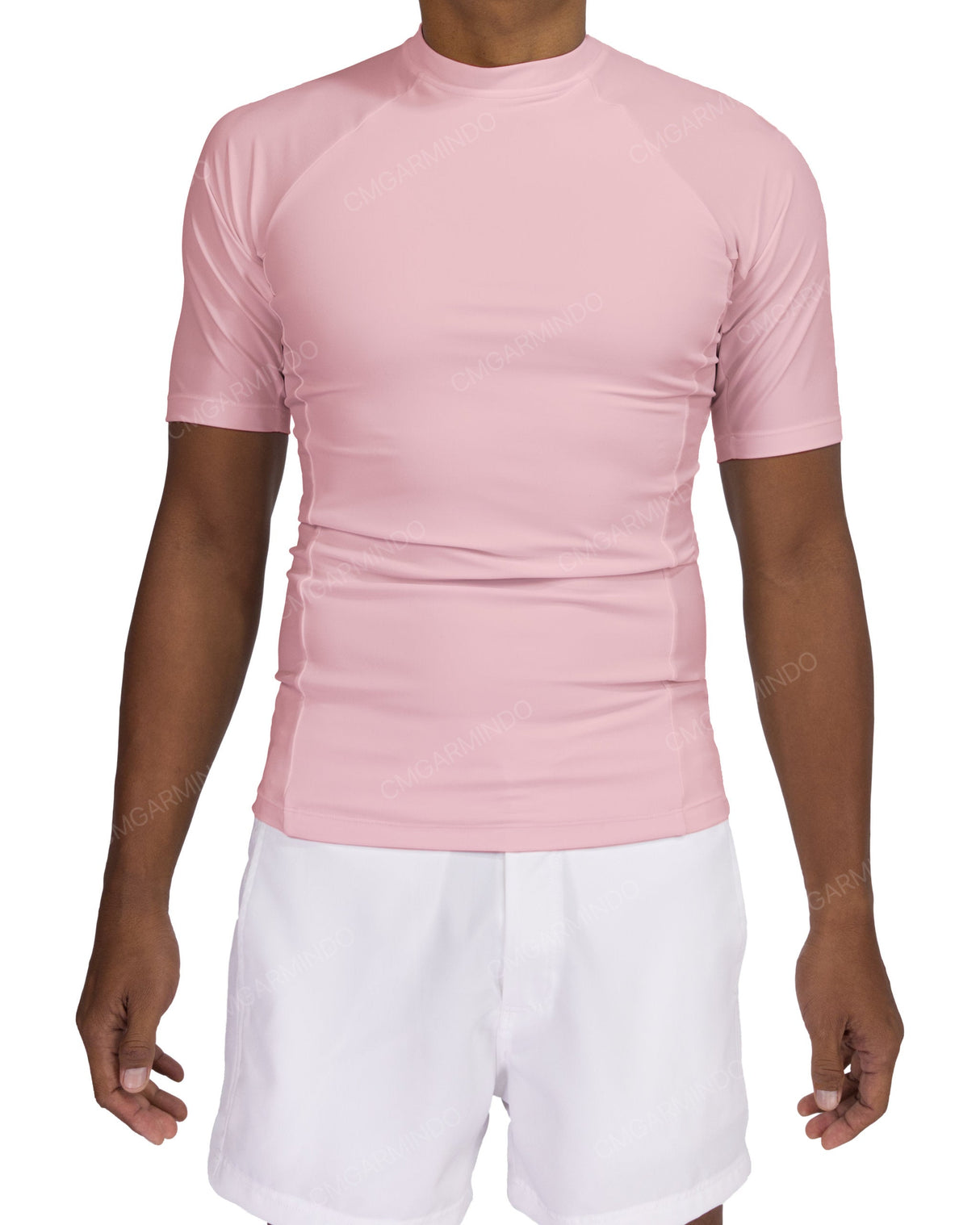 Short Sleeve Raglan Panel Rashguard Top