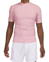 Short Sleeve Raglan Panel Rashguard Top