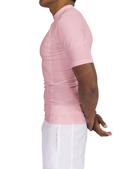 Short Sleeve Raglan Panel Rashguard Top