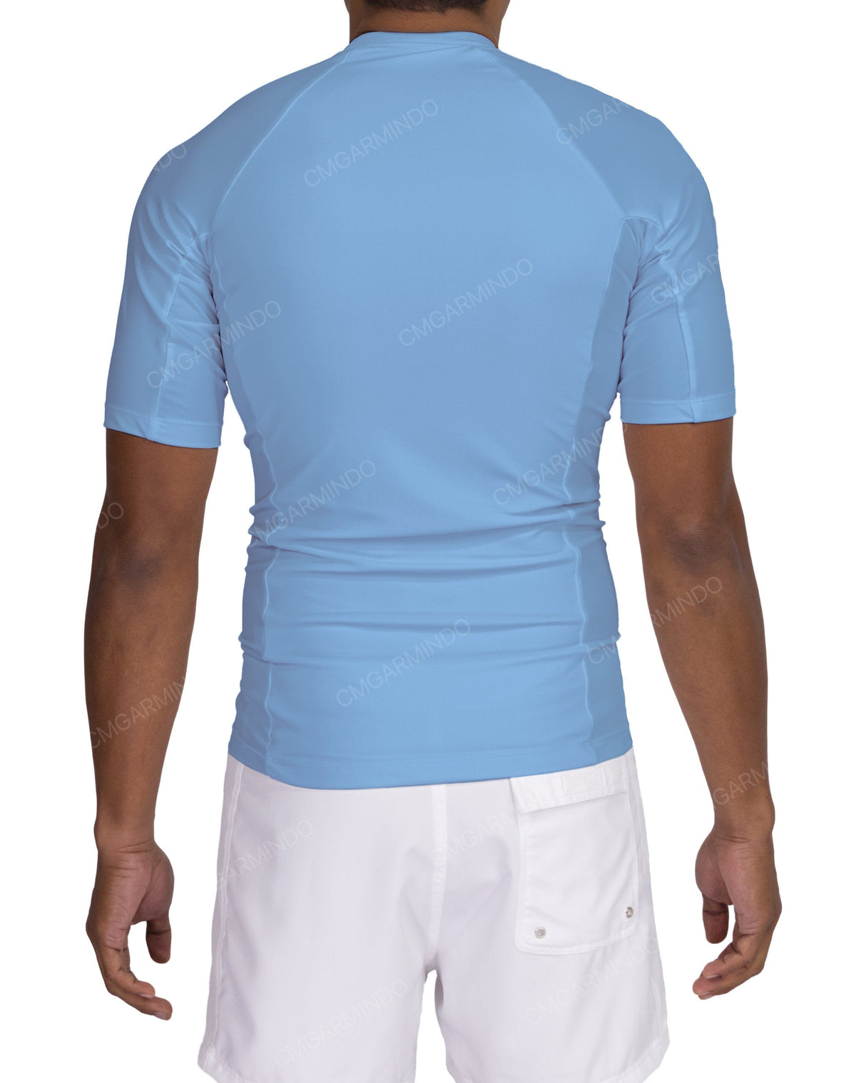 Short Sleeve Raglan Panel Rashguard Top