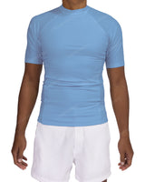 Short Sleeve Raglan Panel Rashguard Top