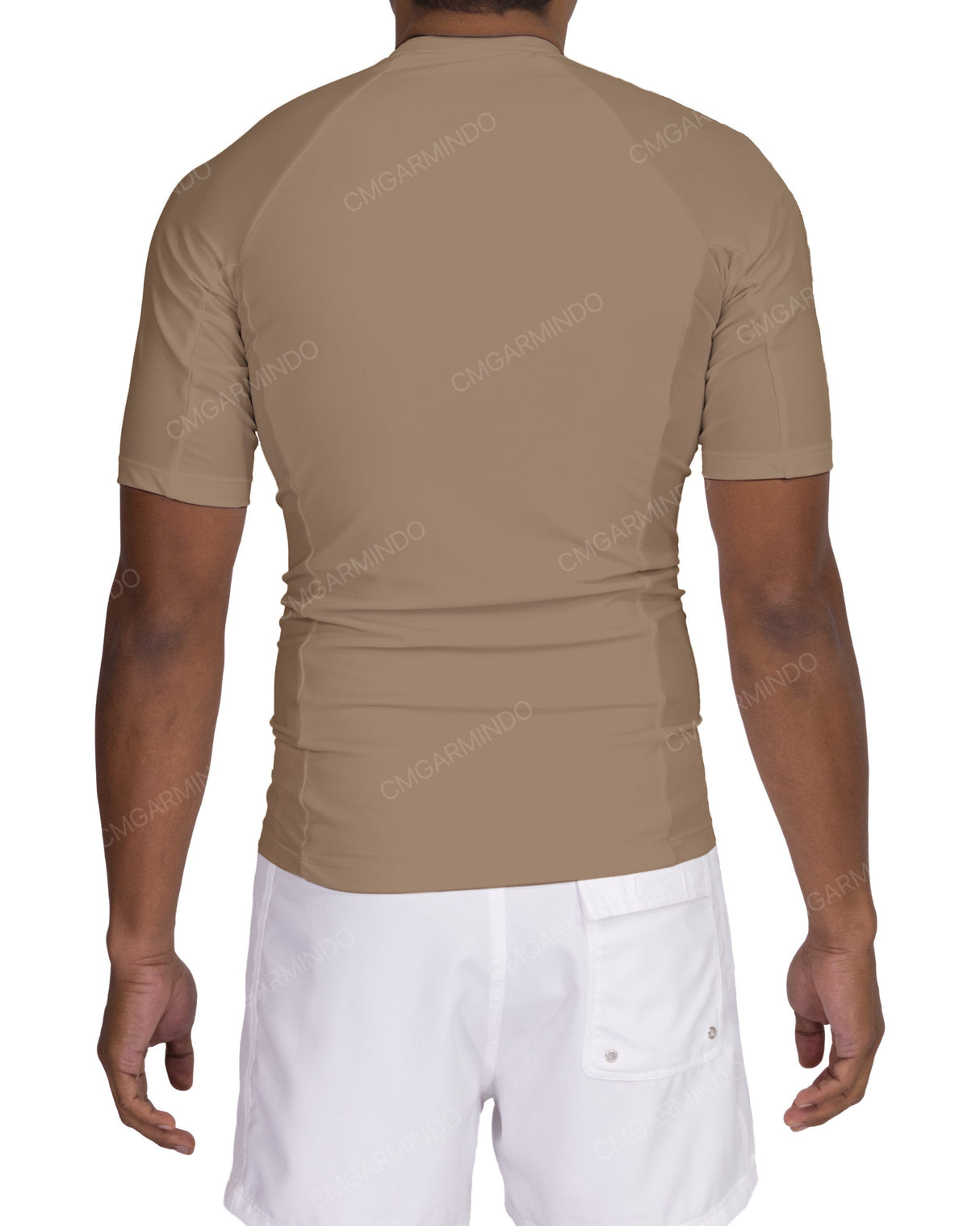 Short Sleeve Raglan Panel Rashguard Top