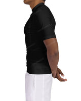Short Sleeve Raglan Panel Rashguard Top