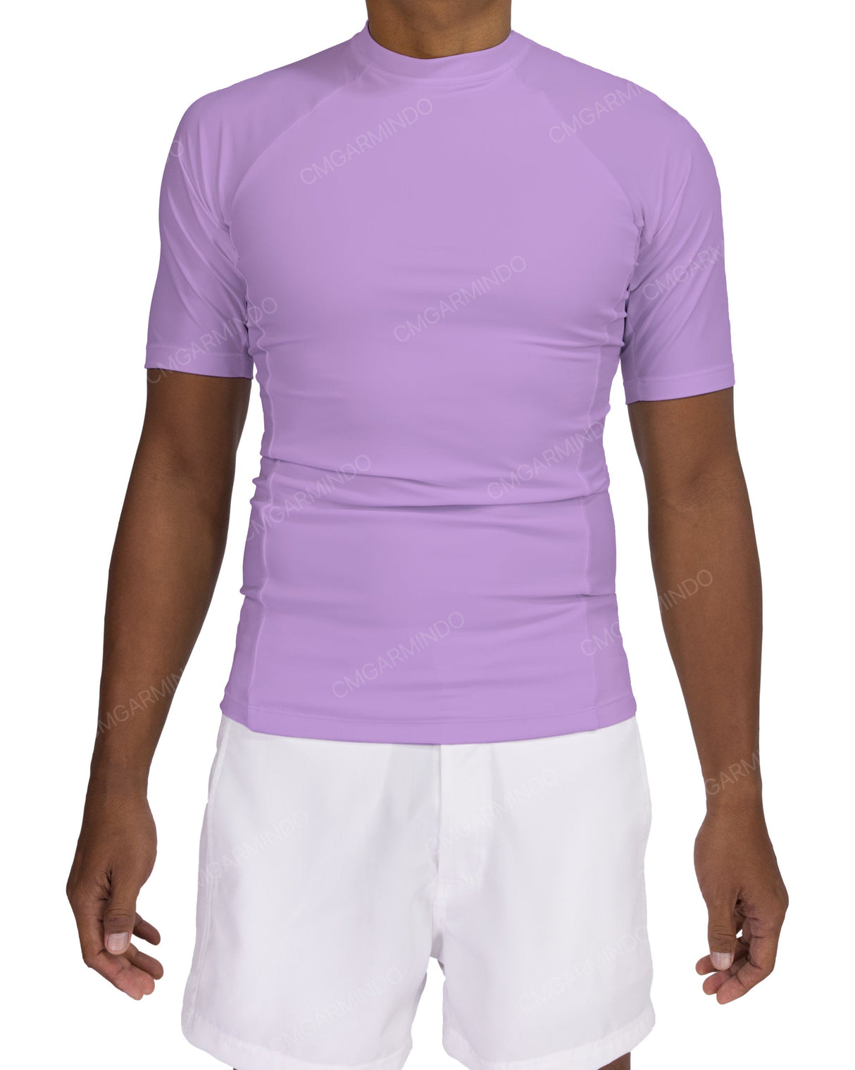 Short Sleeve Raglan Panel Rashguard Top