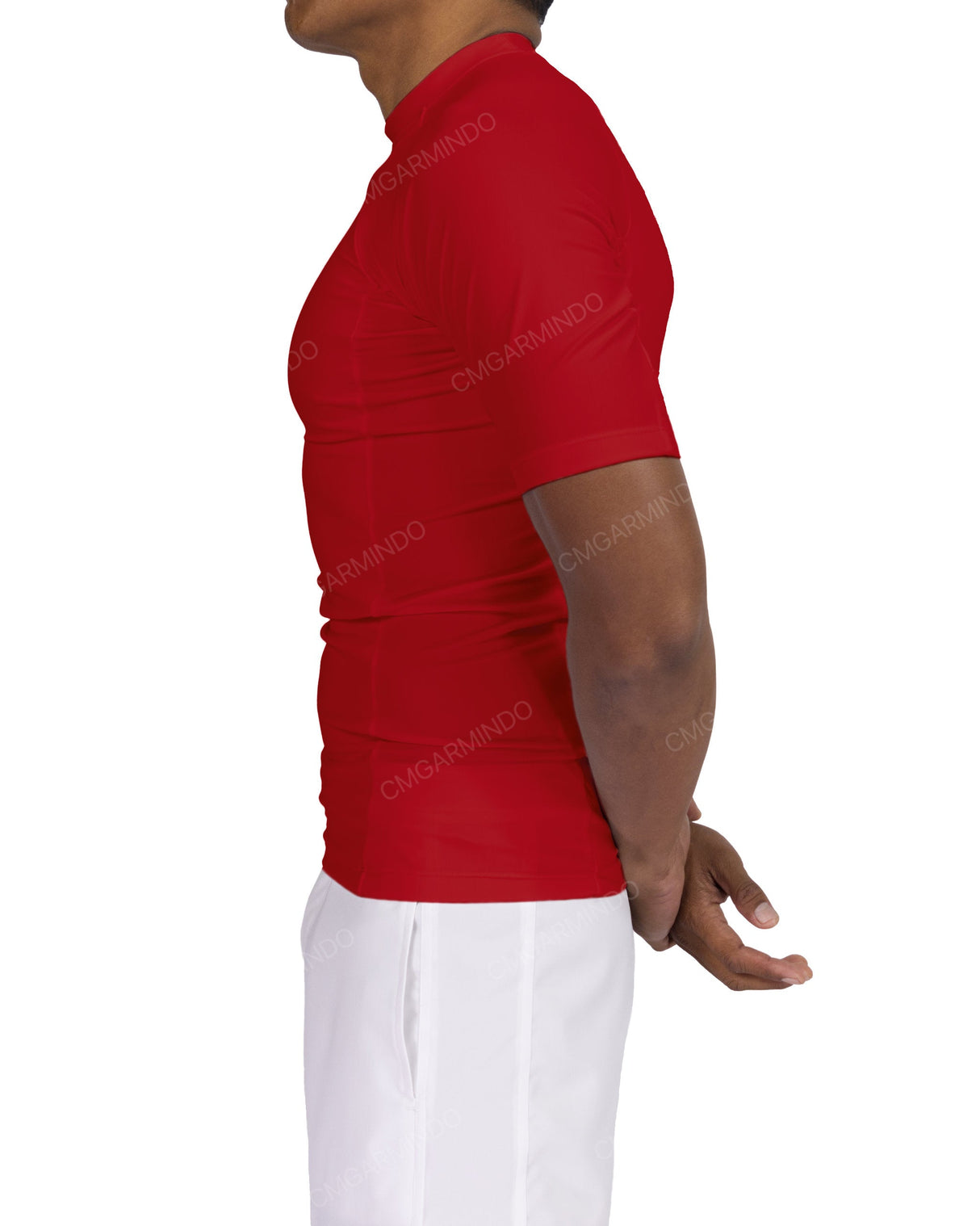 Short Sleeve Raglan Panel Rashguard Top