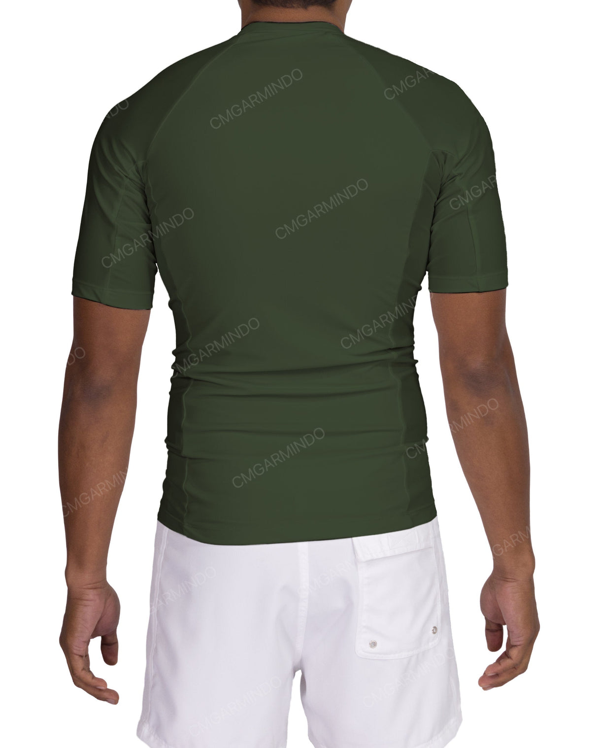 Short Sleeve Raglan Panel Rashguard Top