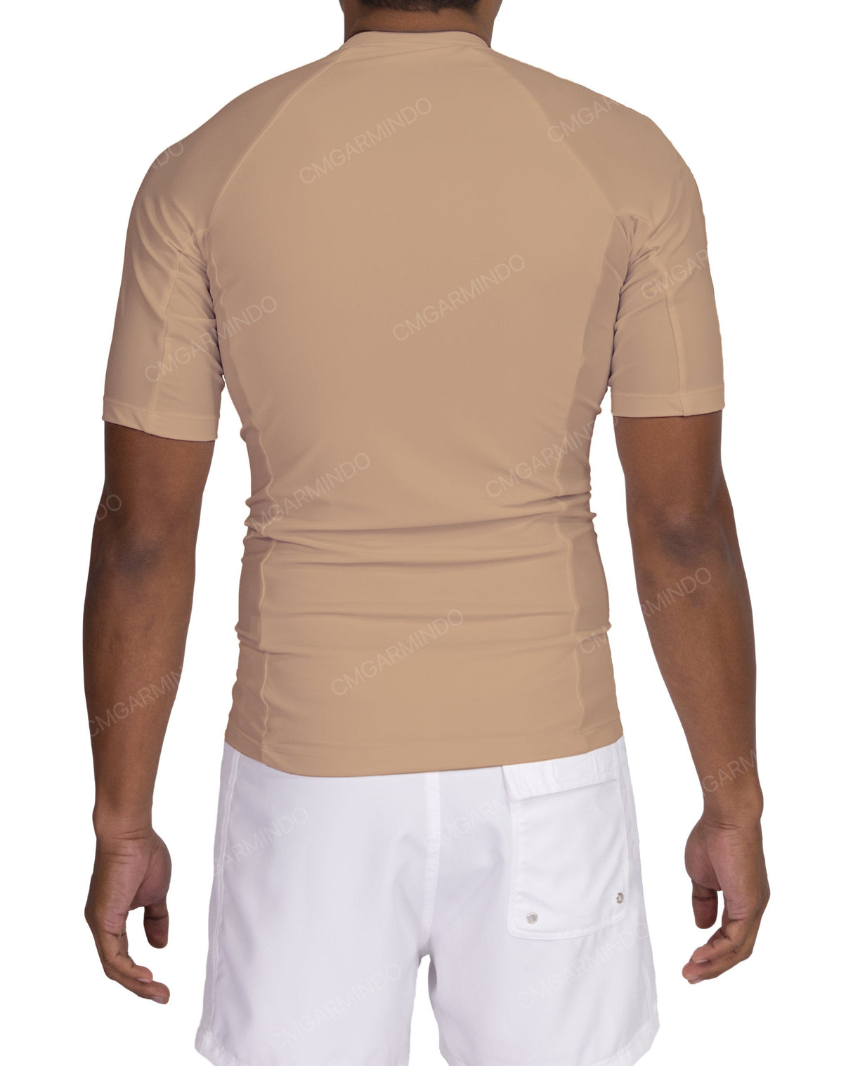 Short Sleeve Raglan Panel Rashguard Top