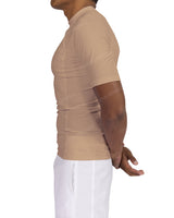 Short Sleeve Raglan Panel Rashguard Top