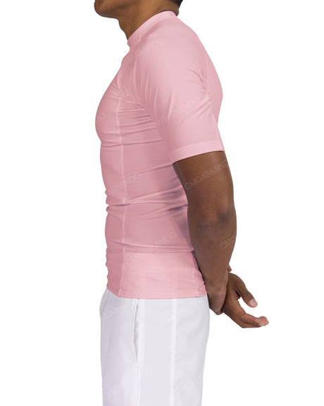 Short Sleeve Raglan Panel Rashguard Top