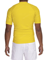 Short Sleeve Raglan Panel Rashguard Top
