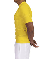 Short Sleeve Raglan Panel Rashguard Top