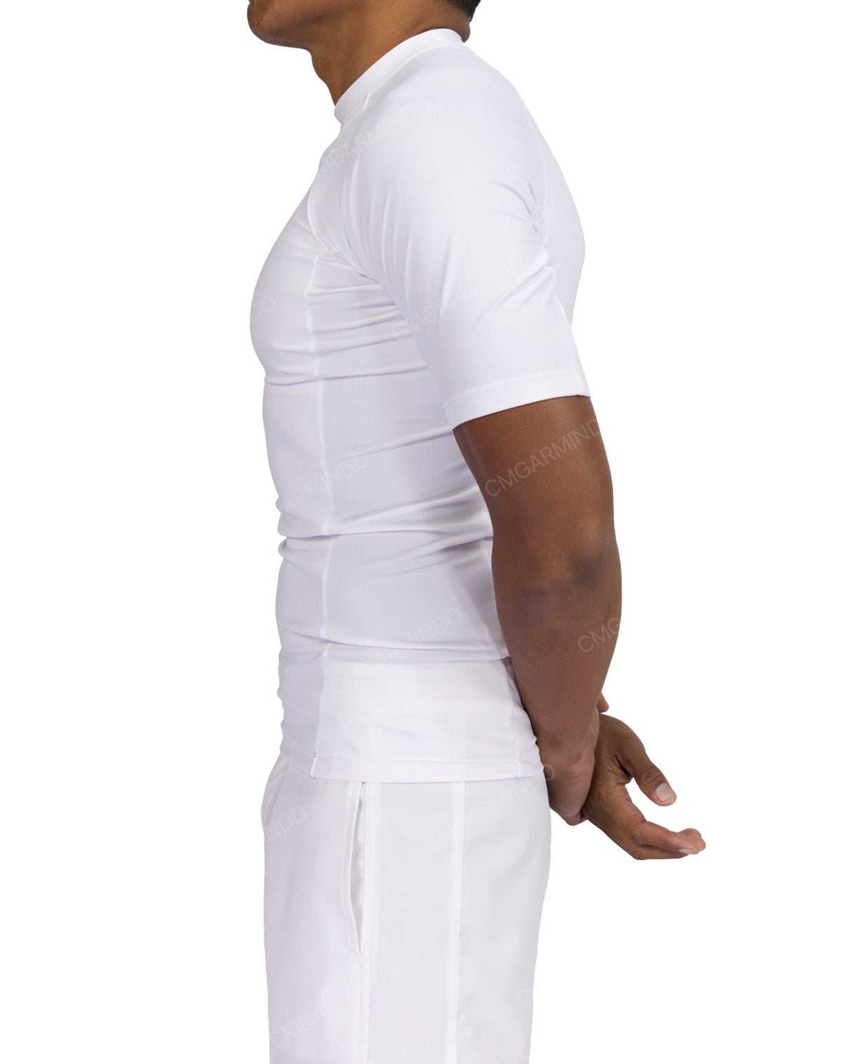 Short Sleeve Raglan Panel Rashguard Top