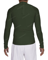 Long Sleeve Raglan Panel Rashguard Top