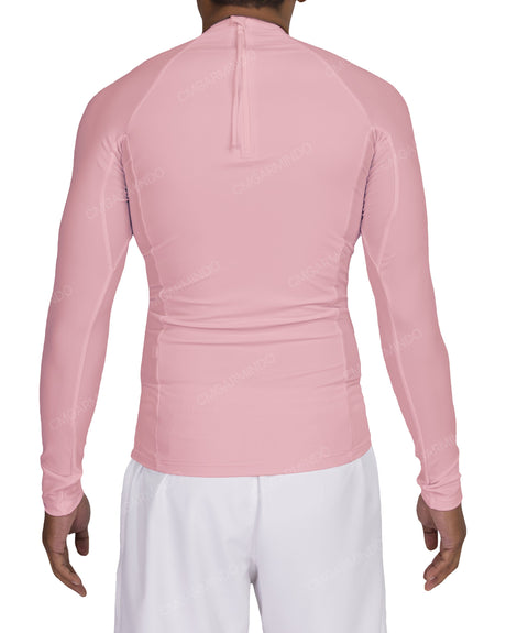 Long Sleeve Raglan Panel Rashguard Top