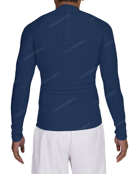 Long Sleeve Raglan Panel Rashguard Top