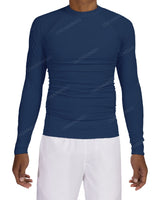 Long Sleeve Raglan Panel Rashguard Top