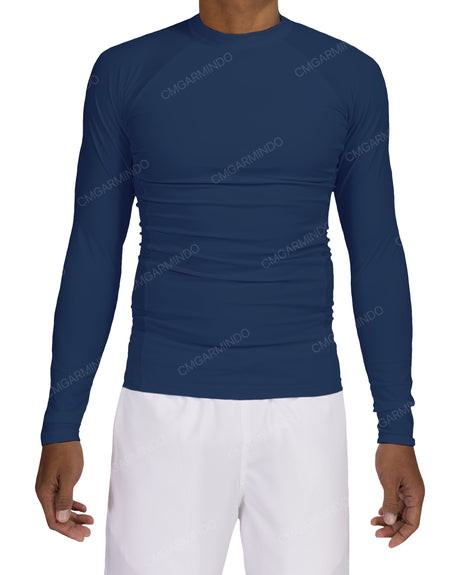 Long Sleeve Raglan Panel Rashguard Top