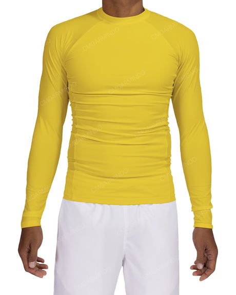 Long Sleeve Raglan Panel Rashguard Top