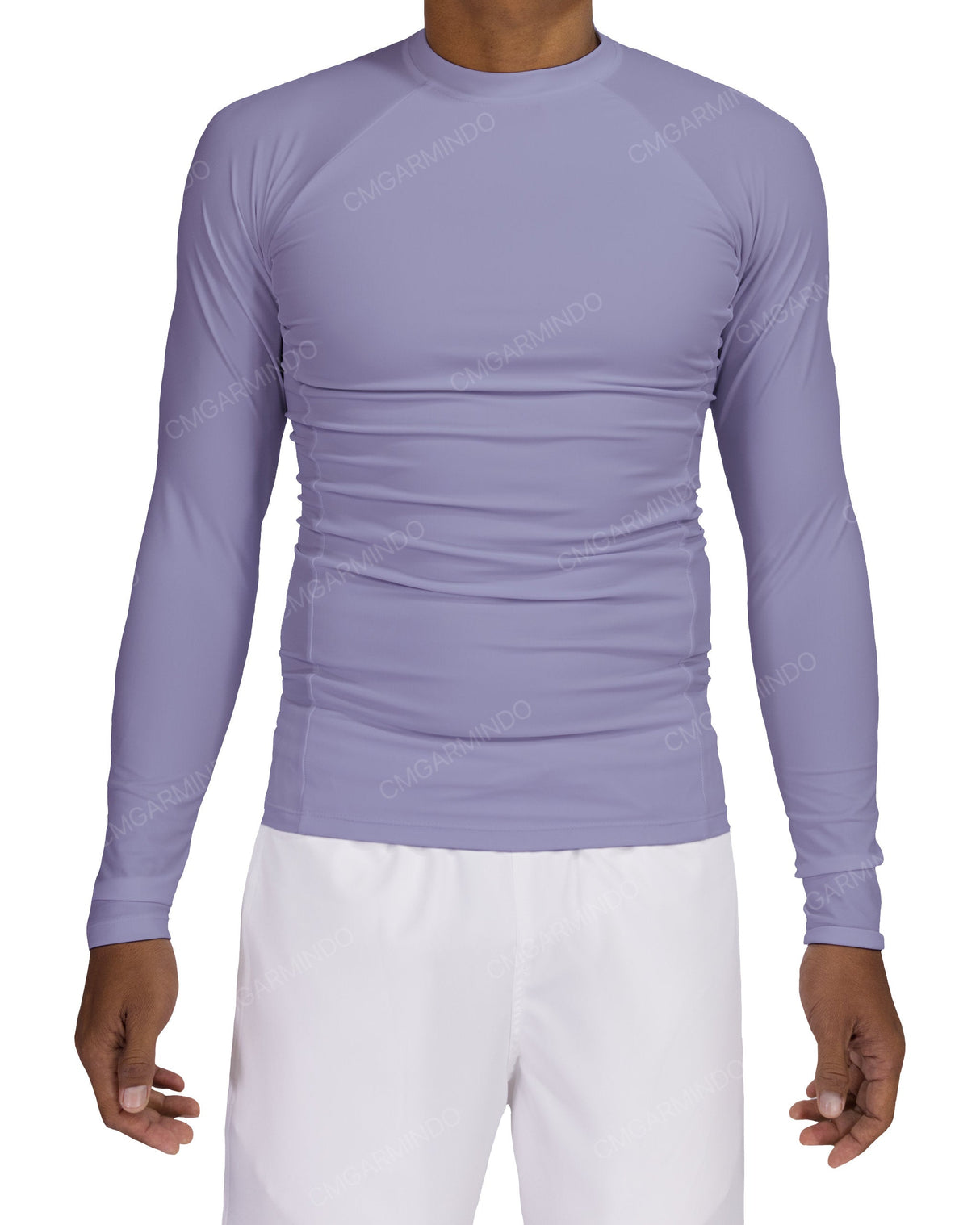 Long Sleeve Raglan Panel Rashguard Top