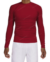 Long Sleeve Raglan Panel Rashguard Top