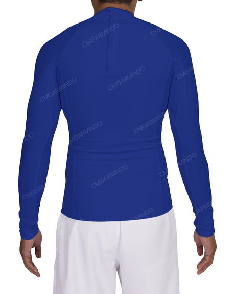 Long Sleeve Raglan Panel Rashguard Top