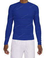 Long Sleeve Raglan Panel Rashguard Top