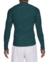 Long Sleeve Raglan Panel Rashguard Top