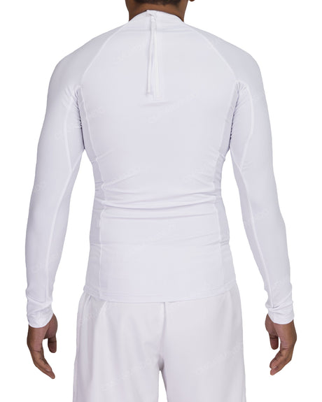 Long Sleeve Raglan Panel Rashguard Top