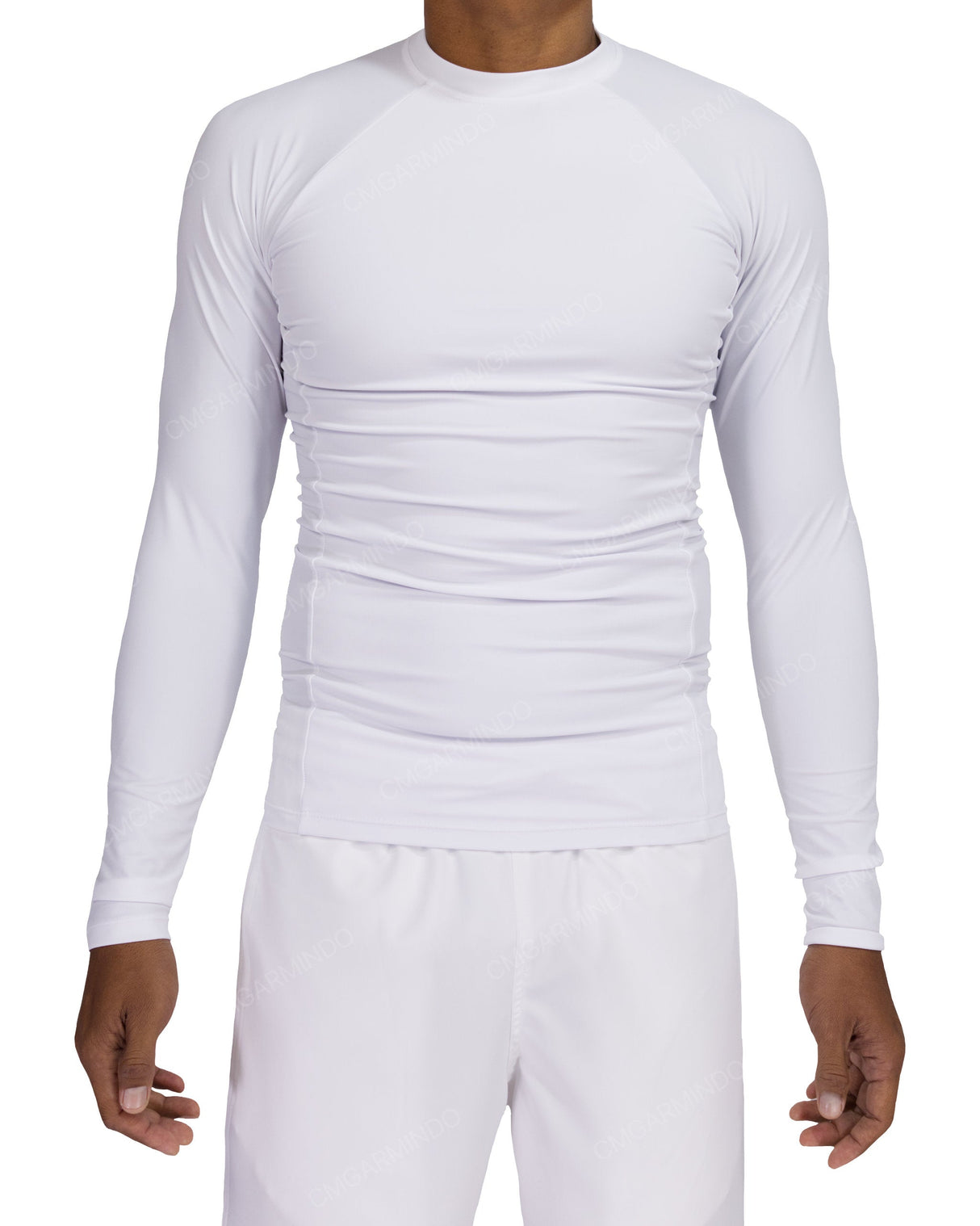 Long Sleeve Raglan Panel Rashguard Top