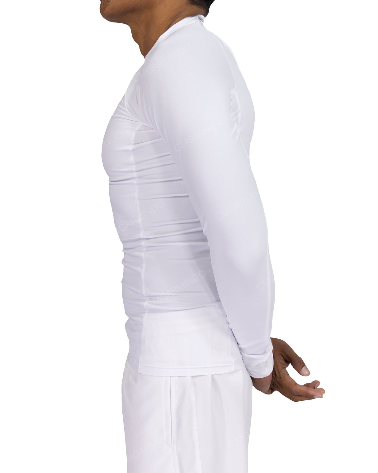Long Sleeve Raglan Panel Rashguard Top