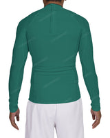 Long Sleeve Raglan Panel Rashguard Top