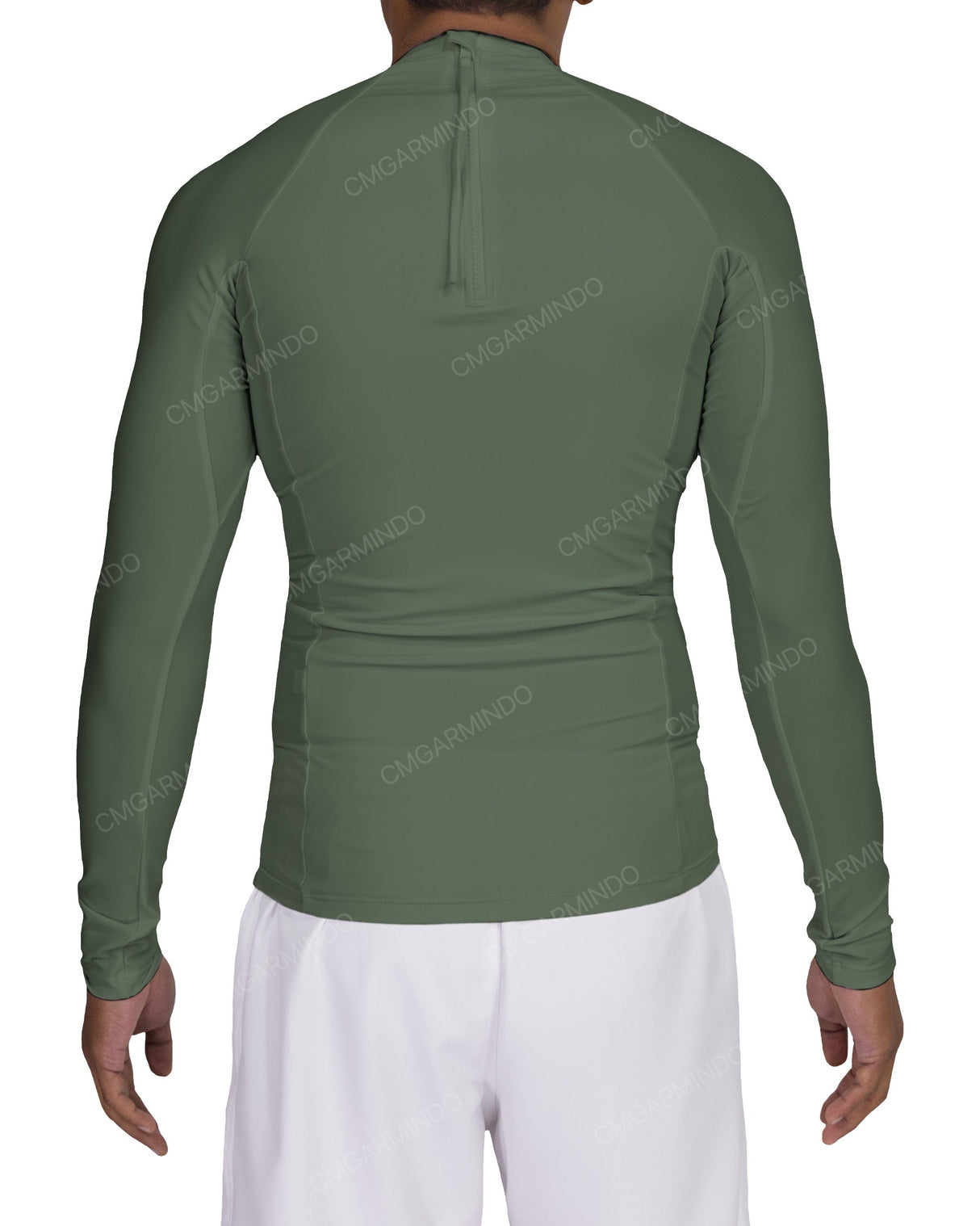 Long Sleeve Raglan Panel Rashguard Top