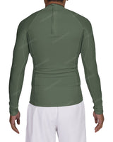 Long Sleeve Raglan Panel Rashguard Top