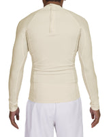 Long Sleeve Raglan Panel Rashguard Top