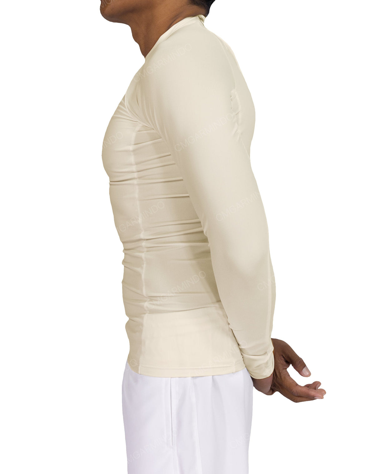 Long Sleeve Raglan Panel Rashguard Top