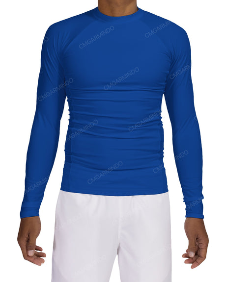 Long Sleeve Raglan Panel Rashguard Top