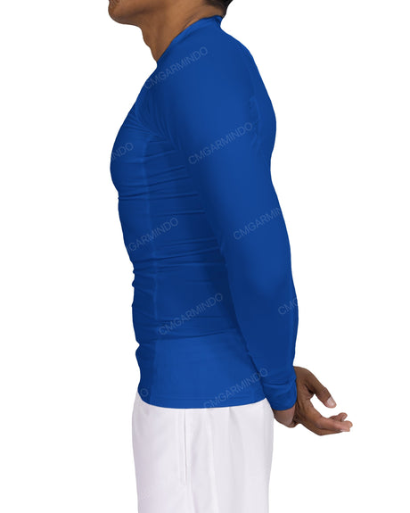 Long Sleeve Raglan Panel Rashguard Top