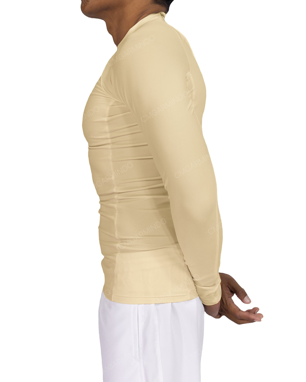 Long Sleeve Raglan Panel Rashguard Top