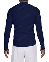Long Sleeve Raglan Panel Rashguard Top