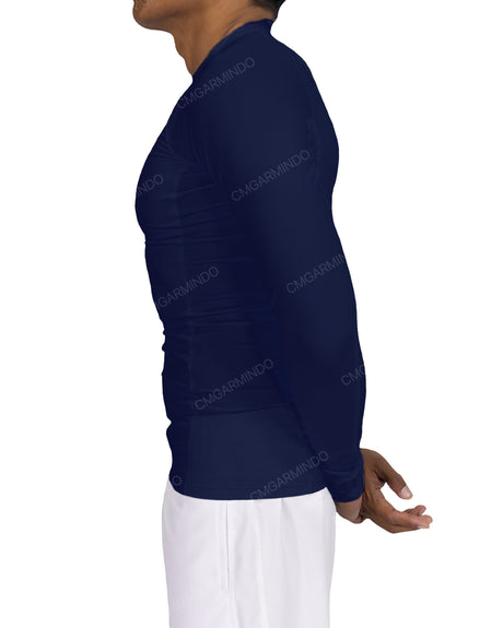 Long Sleeve Raglan Panel Rashguard Top