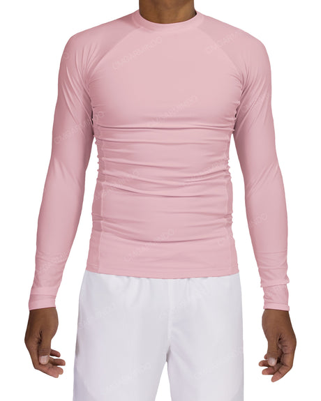 Long Sleeve Raglan Panel Rashguard Top