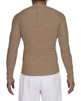 Long Sleeve Raglan Panel Rashguard Top
