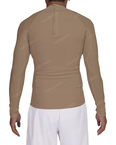 Long Sleeve Raglan Panel Rashguard Top