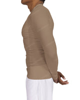 Long Sleeve Raglan Panel Rashguard Top