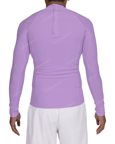 Long Sleeve Raglan Panel Rashguard Top