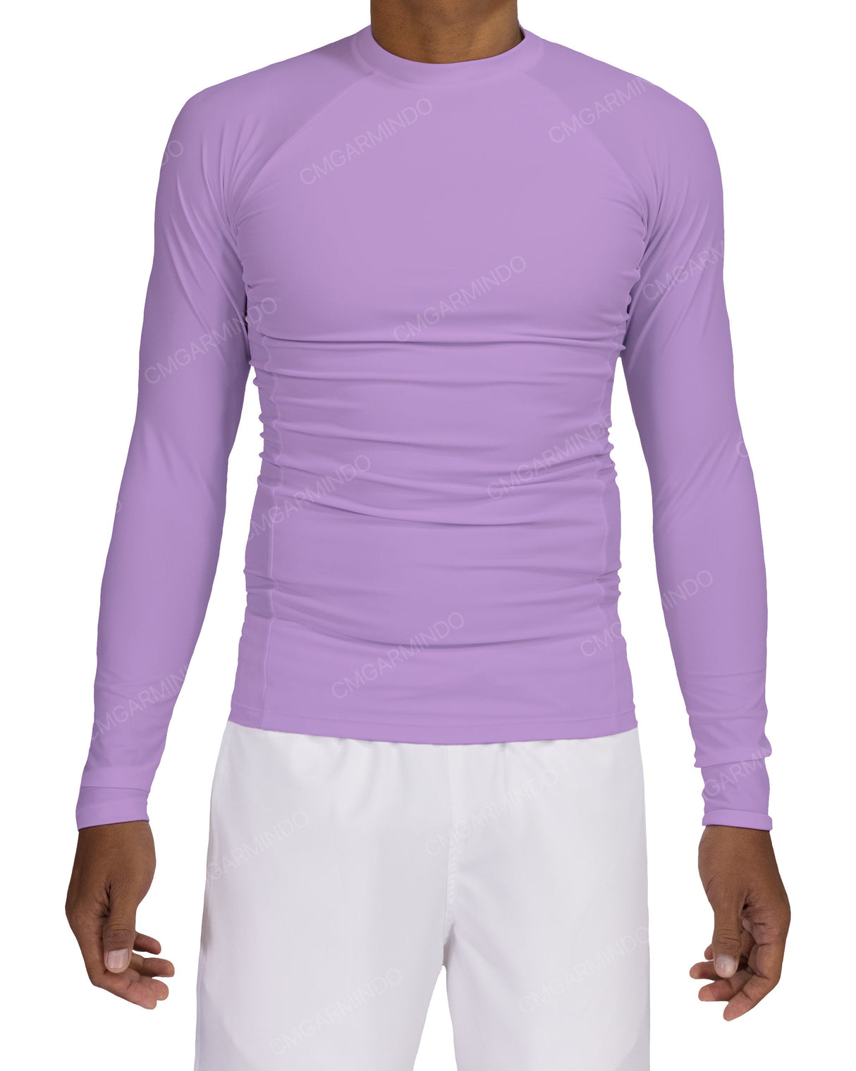Long Sleeve Raglan Panel Rashguard Top