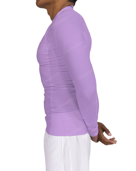 Long Sleeve Raglan Panel Rashguard Top